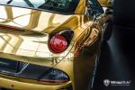 Ferrari California in Gold by WrapStyle 2016 года